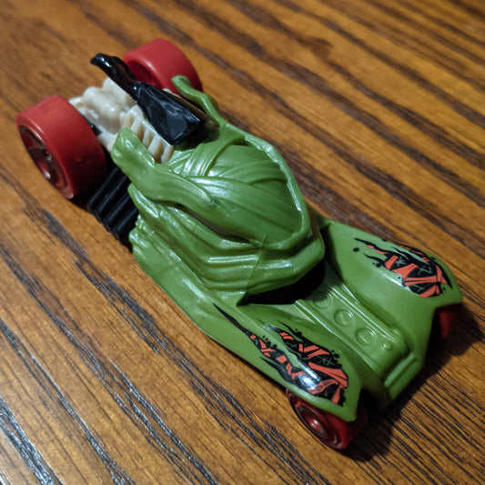 Tomb Up (Green) - HW Zombies - Hot Wheels Basic Loose (2021)