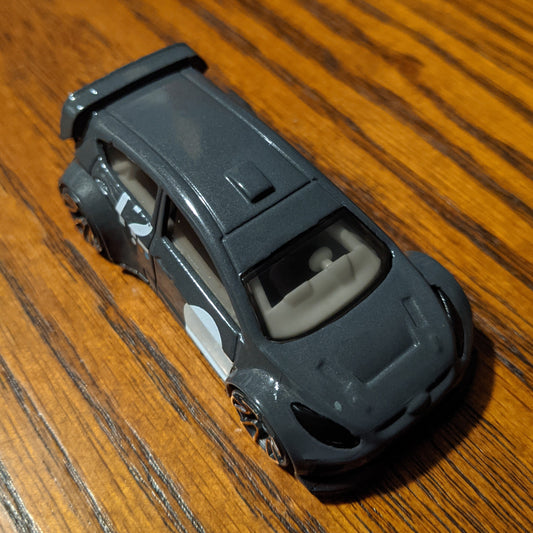'12 Ford Fiesta (Gray) - Speed Blur - Hot Wheels Basic Loose (2021)