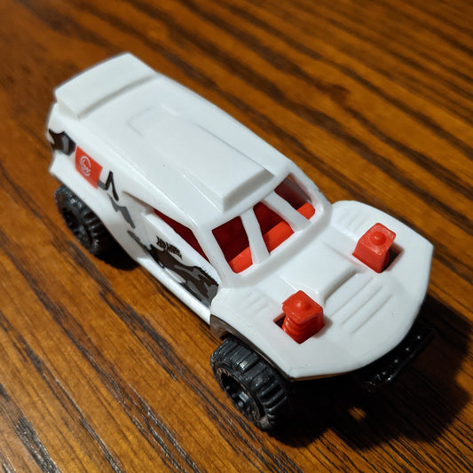 Dune Crusher (White) - Speed Blur - Hot Wheels Basic Loose (2021)
