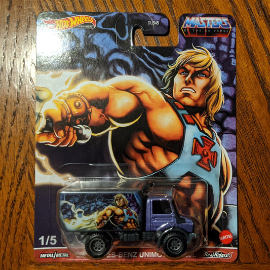 Mercedes-Benz Unimog U 1300L (He-Man) - Masters of the Universe - Hot Wheels Premium Pop Culture (2021)