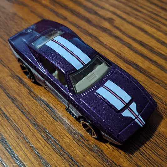 Custom Otto (Metalflake Purple) - Muscle Mania - Hot Wheels Basic Loose (2020)