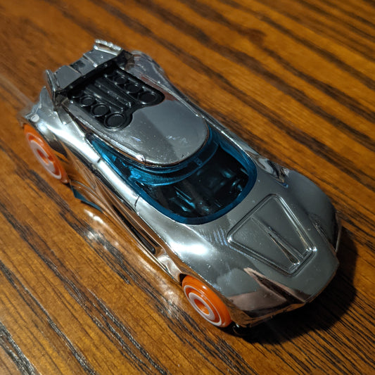 Chicane (Chrome) - Action - Hot Wheels Basic Loose (2020)