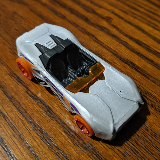 Carbonic (White) - Action - Hot Wheels Basic Loose (2020)