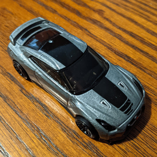 '17 Nissan GT-R (R35) (Gray) - Multipack Exclusive - Hot Wheels Basic Loose (2021)