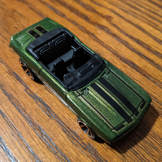 '69 Camaro (Metalflake Olive Green) - HW Roadsters - Hot Wheels Basic Loose (2020)