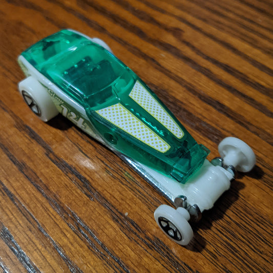 Hi-Roller (Clear Green) - HW Torque - Hot Wheels Basic Loose (2021)