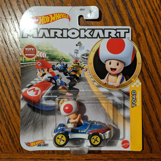 Toad Sneeker - Mario Kart Character Cars - Hot Wheels (2021)