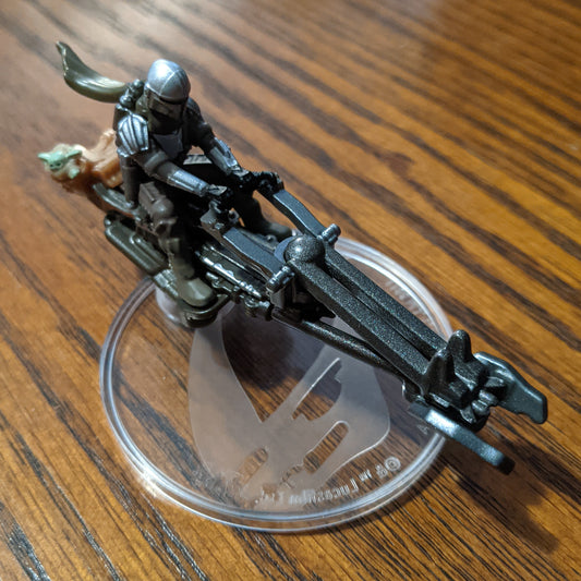 The Mandalorian Speeder - Star Wars The Mandalorian Starships - Hot Wheels Loose (2021)