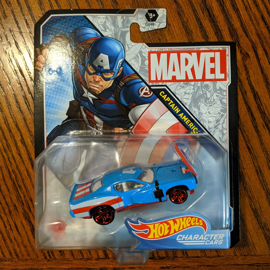 Captain America - Marvel Action Feature Character Cars - Hot Wheels (2020)