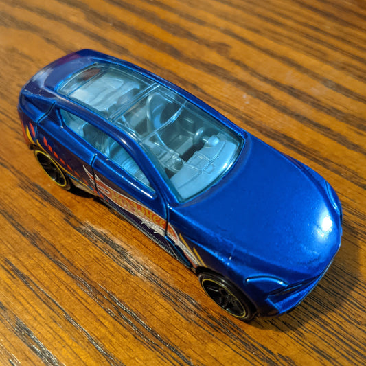 Grand Cross (Blue) - HW Race Team - Hot Wheels Basic Loose (2020)