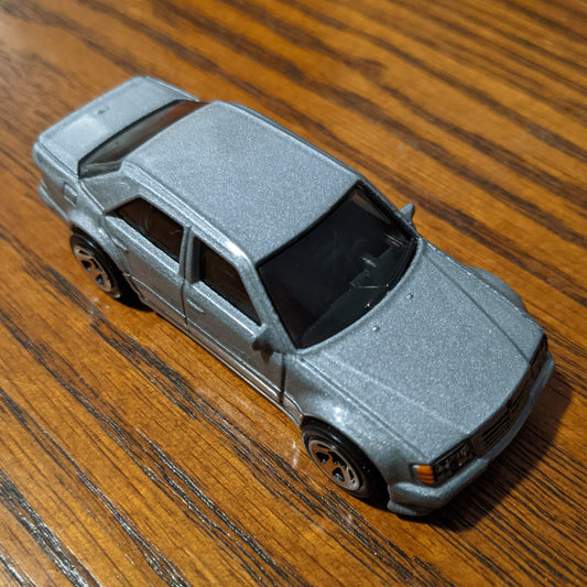 Mercedes-Benz 500 E (Metalflake Silver) - Factory Fresh - Hot Wheels Basic Loose (2021)