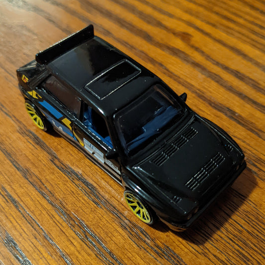 Lancia Delta Integrale (Black) - Baja Blazers - Hot Wheels Basic Loose (2021)