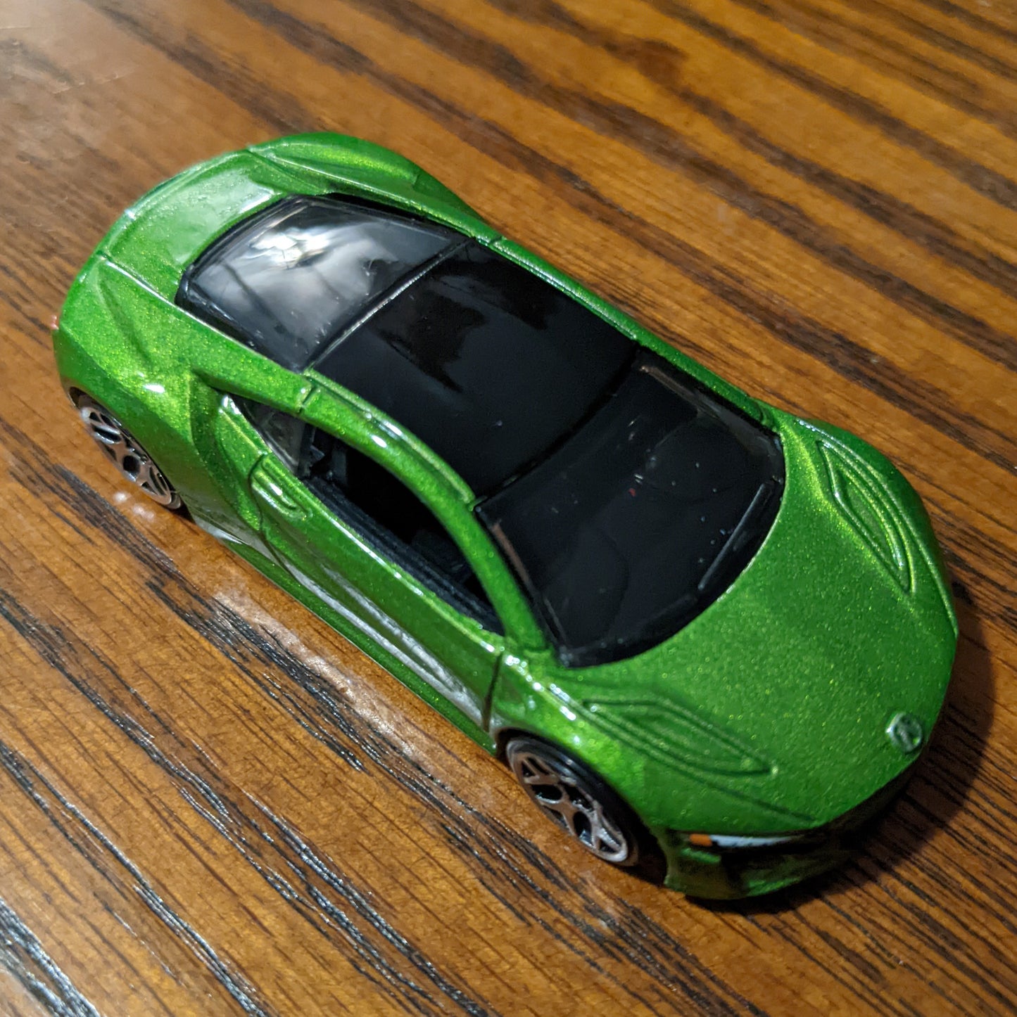 '17 Acura NSX (Candy Apple Green) - HW Turbo - Hot Wheels Basic Loose (2021)