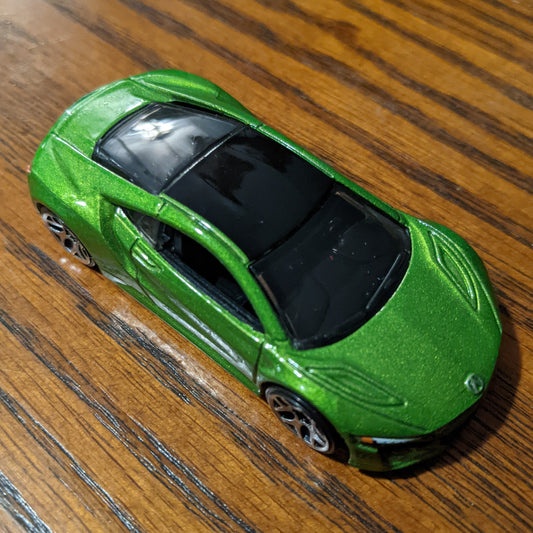 '17 Acura NSX (Candy Apple Green) - HW Turbo - Hot Wheels Basic Loose (2021)