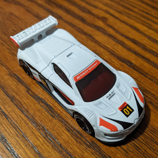Renault Sport R.S. 01 (White) - Motor Show - Hot Wheels Basic Loose (2022)
