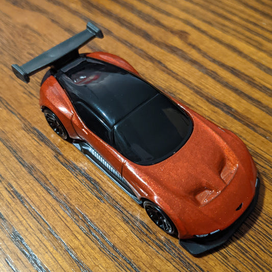 Aston Martin Vulcan (Orange) - Motor Show - Hot Wheels Basic Loose (2022)