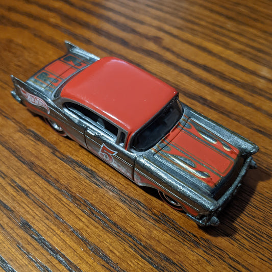 '57 Chevy Bel Air (ZAMAC) - Collector Edition - Hot Wheels Premium Loose (2015)
