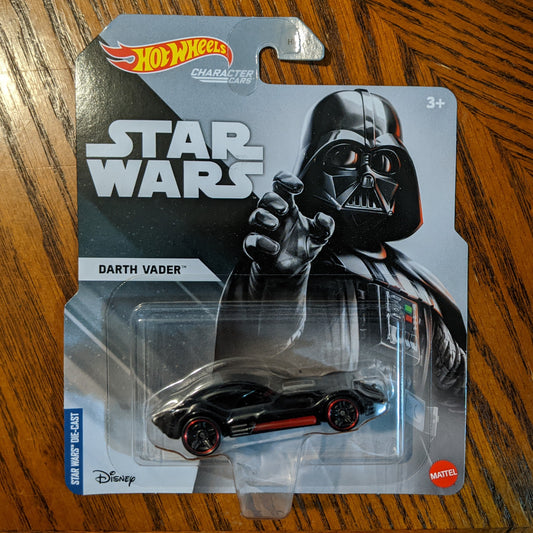 Darth Vader - Star Wars Action Feature - Hot Wheels Character Cars (2022)