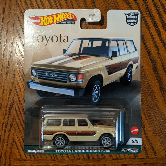 Toyota Landcruiser FJ60 - Toyota - Hot Wheels Premium Car Culture (2021)