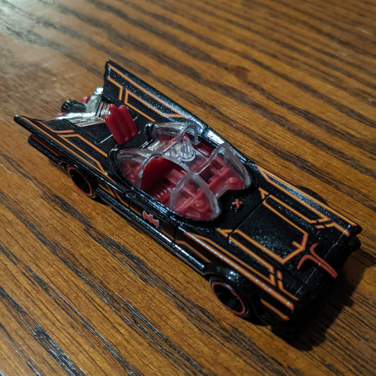 TV Series Batmobile (Metalflake Black) - Batman - Hot Wheels Basic Loose (2022)