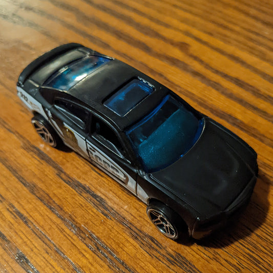'11 Dodge Charger RT (Black) - Batman - Hot Wheels Basic Loose (2022)
