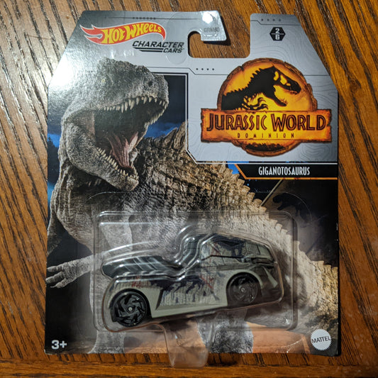 Giganotosaurus - Jurassic World - Hot Wheels Character Cars (2022)
