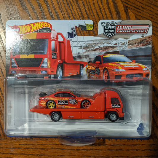 Nissan Silvia (S15) Aero Lift - Team Transport - Hot Wheels Premium (2022)