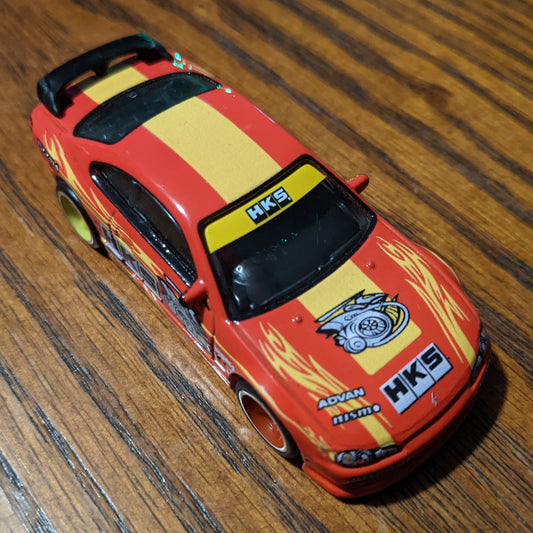 Nissan Silvia (S15) (Red) - Team Transport - Hot Wheels Premium Loose (2022)