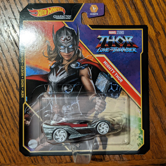 Mighty Thor - Marvel Thor Love and Thunder - Hot Wheels Character Cars (2022)