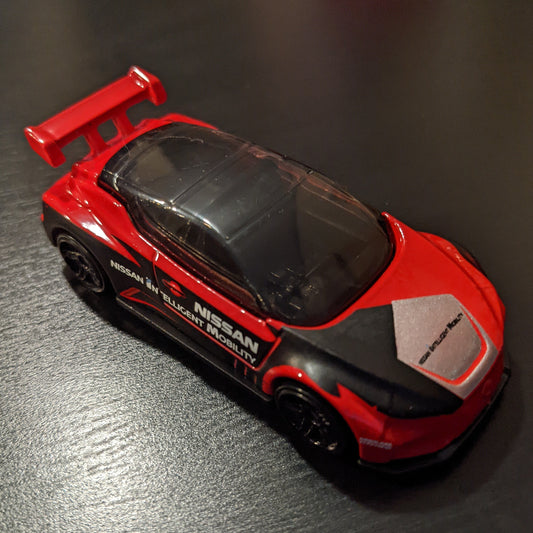 Nissan Leaf NISMO RC_02 (Glossy Red) - HW Green Speed - Hot Wheels Basic Loose (2022)