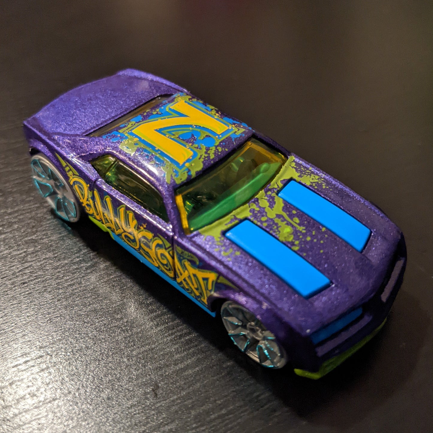 Bully Goat (Purple) - HW Art Cars - Hot Wheels Basic Loose (2022)