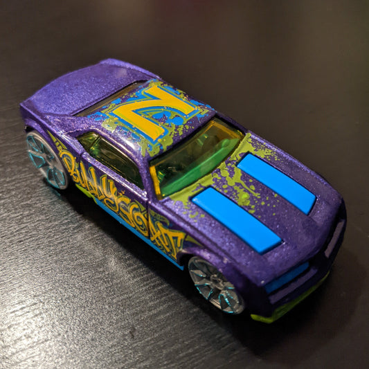 Bully Goat (Purple) - HW Art Cars - Hot Wheels Basic Loose (2022)