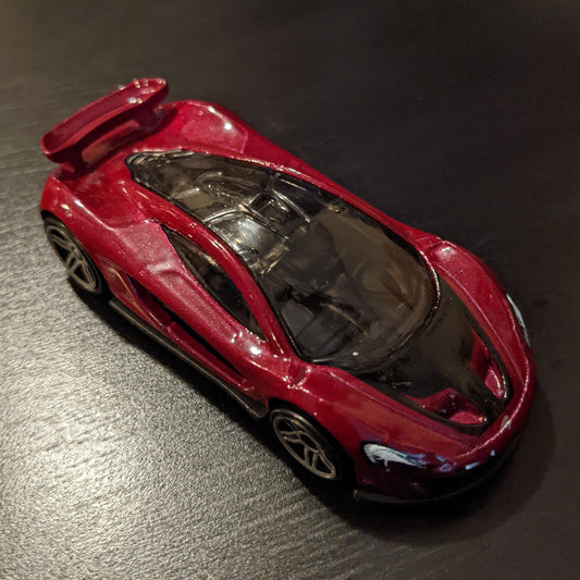 McLaren P1 (Burgundy) - Multipack Exclusive - Hot Wheels Basic Loose (2022)