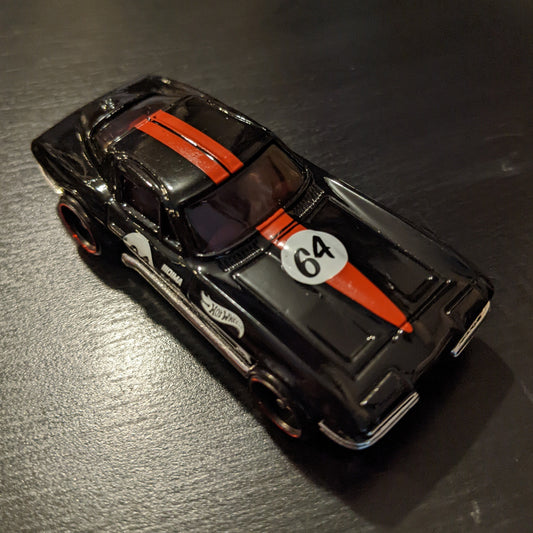 64 Corvette Sting Ray (Black) - Multipack Exclusives - Hot Wheels Basic Loose (2022)