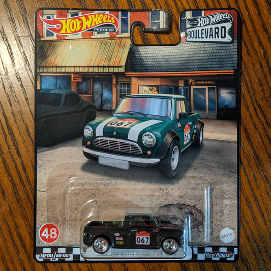 67 Austin Mini Pickup (British Racing Green) - Boulevard - Hot Wheels Premium (2022)