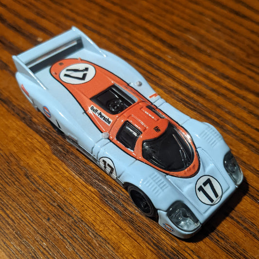 '18 Porsche 917 LH (Sky Blue) - Team Transport - Hot Wheels Premium Loose (2022)