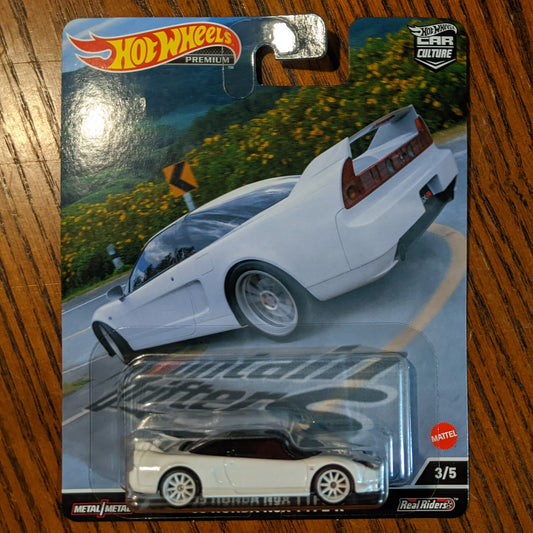 03 Honda NSX Type-R (Championship White) - Mountain Drifters - Hot Wheels Premium (2022)