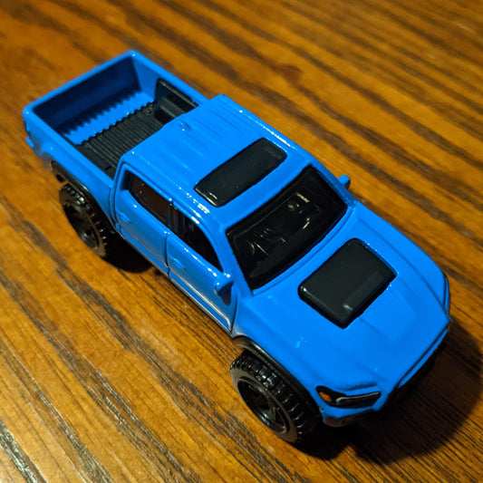 2020 Toyota Tacoma (Glossy Voodoo Blue) - HW Hot Trucks - Hot Wheels Basic Loose (2022)