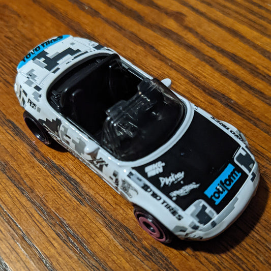 91 Mazda MX-5 Miata (White) - HW J-Imports - Hot Wheels Basic Loose (2022)