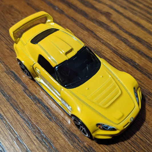 Honda S2000 (Yellow) - HW J-Imports - Hot Wheels Basic Loose (2022)