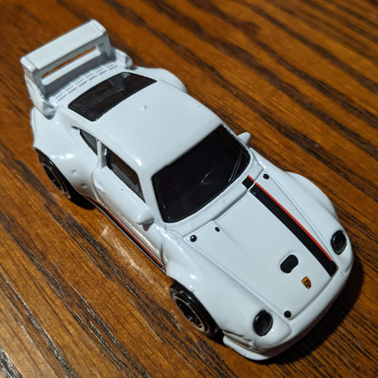 Porsche 993 GT2 (White) - HW Exotics - Hot Wheels Basic Loose (2021)