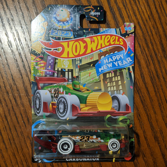Carbonator (Clear Green) - HW Winter - Hot Wheels Basic (2022)