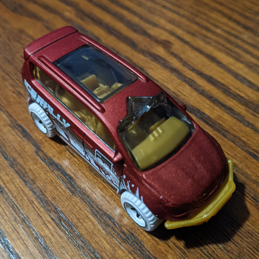 Chrysler Pacifica (Matte Red) - HW Winter - Hot Wheels Basic Loose (2022)