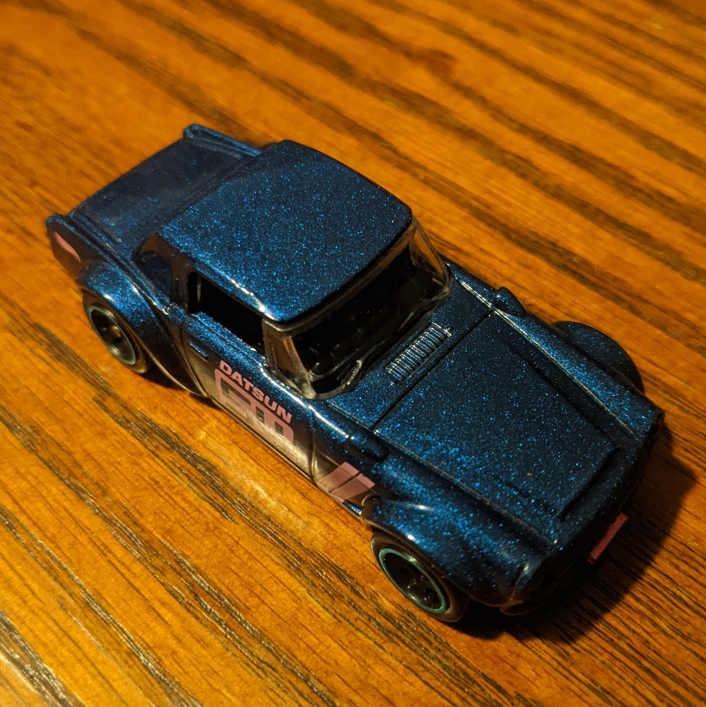 Datsun Fairlady 2000 (Satin Blue) - 54th Anniversary: Blue and Pink - Hot Wheels Basic Loose (2022)