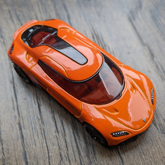 Koenigsegg Gemera (Tang Orange) - HW Turbo - Hot Wheels Basic Loose (2022)