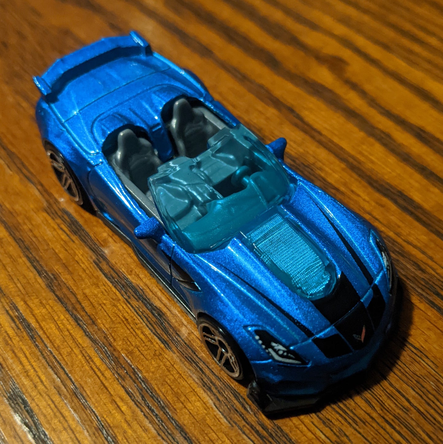 '19 Corvette ZR1 Convertible (Blue) - HW Horsepower - Hot Wheels Basic Loose (2022)