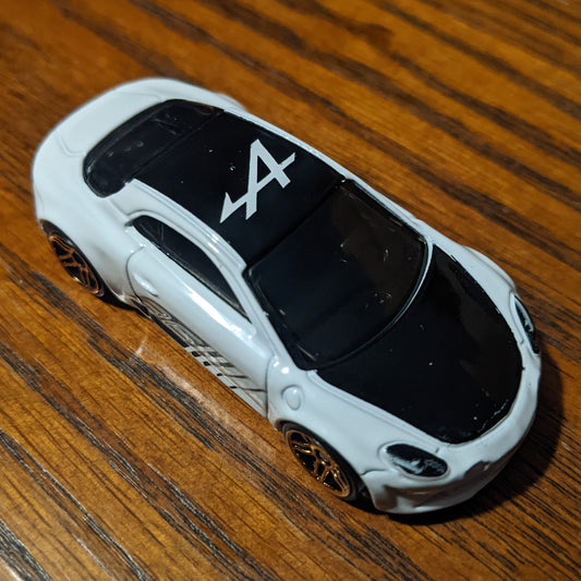 Alpine A110 (White) - European - Hot Wheels Basic Loose (2022)
