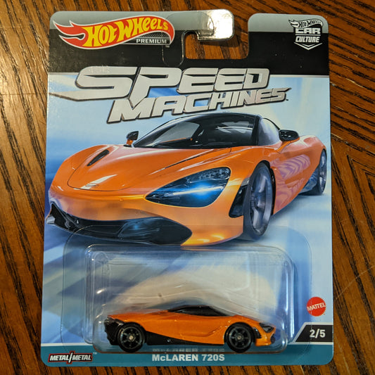 McLaren 720S (Azores) - Speed Machines - Hot Wheels Premium (2023)