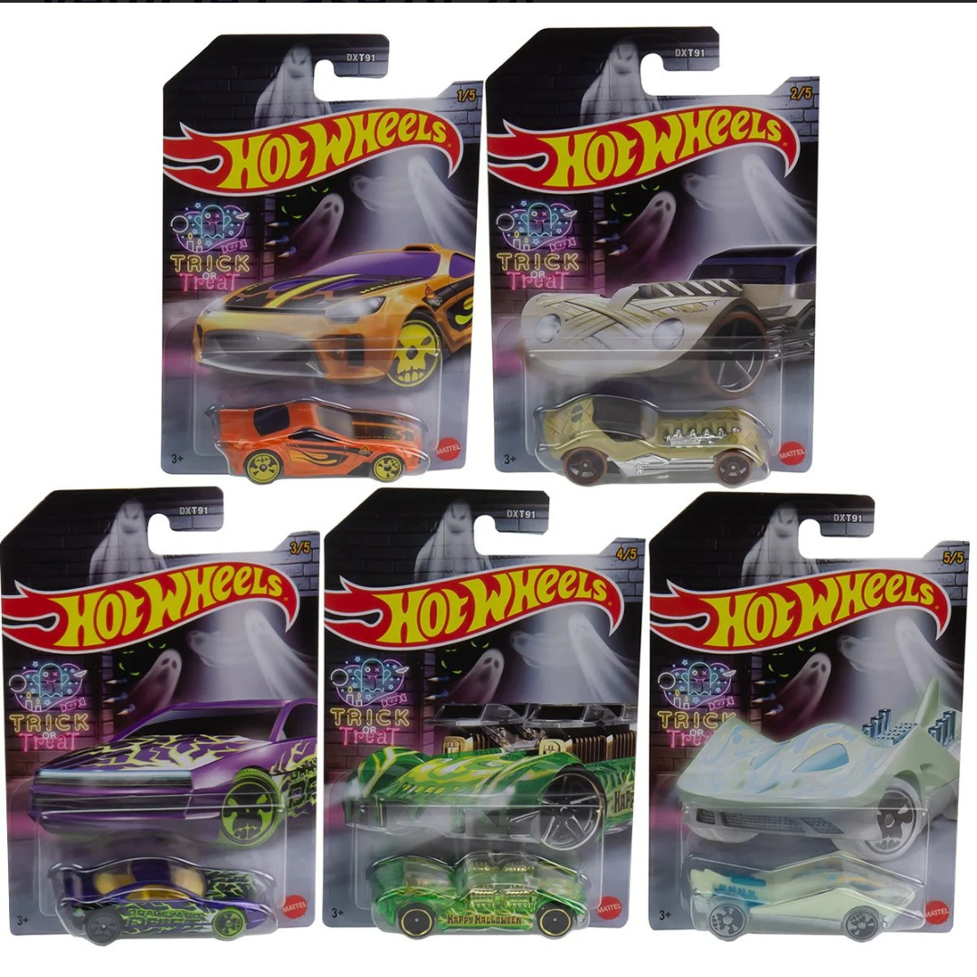Halloween Complete Set of 5 - Hot Wheels Basic (2022)
