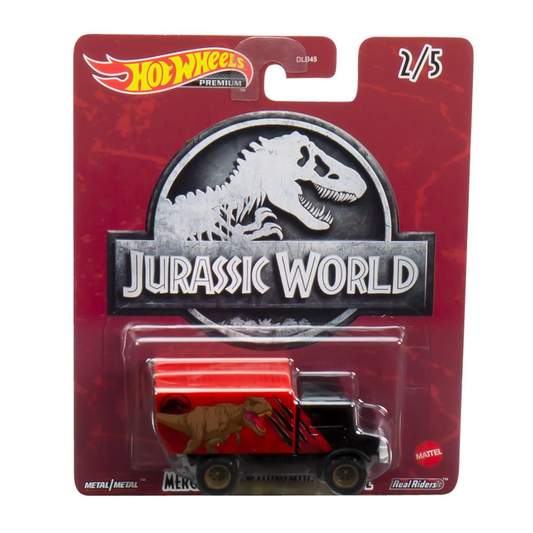 Mercedes-Benz Unimog U 1300 L (black) - Jurassic World - Hot Wheels Premium (2022)
